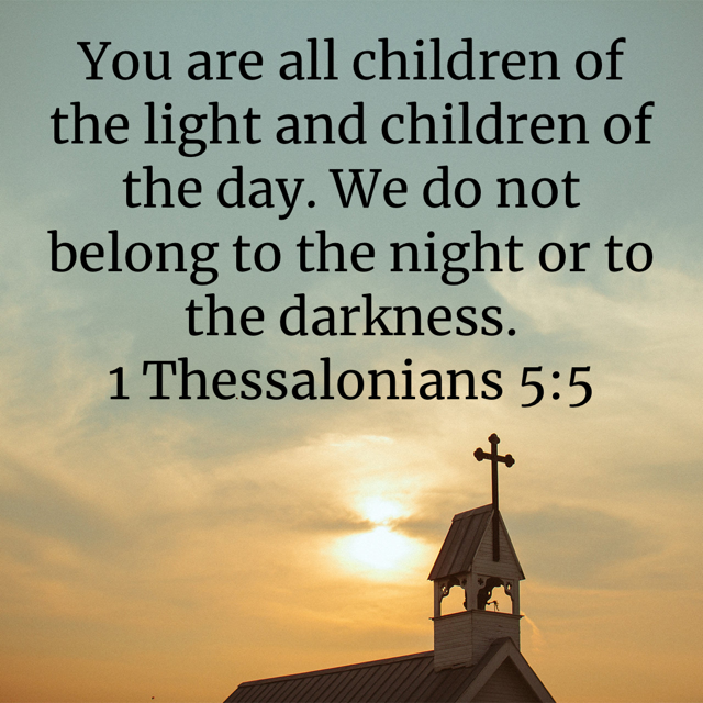 1 Thessalonians 5:5