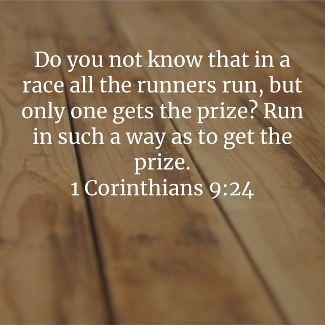 1 Corinthians 9:24