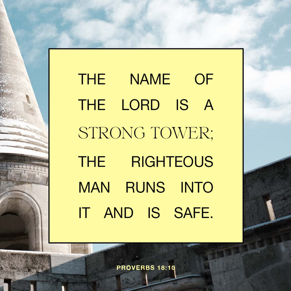 Proverbs 18:10