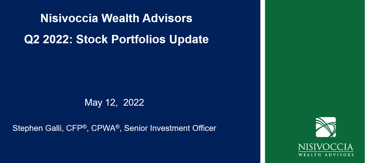 2nd Quarter 2022 Individual Equity Portfolios Update - Webinar Recording