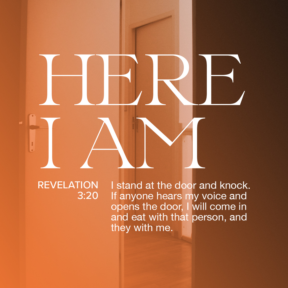 Revelation 3:20