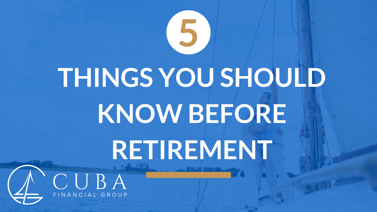 5 Things You Should Know Before Retiring