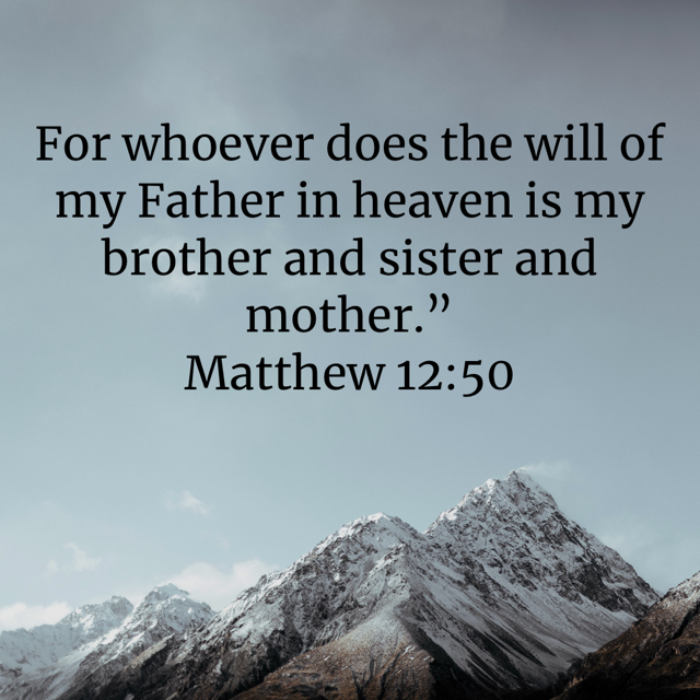 Matthew 12:50