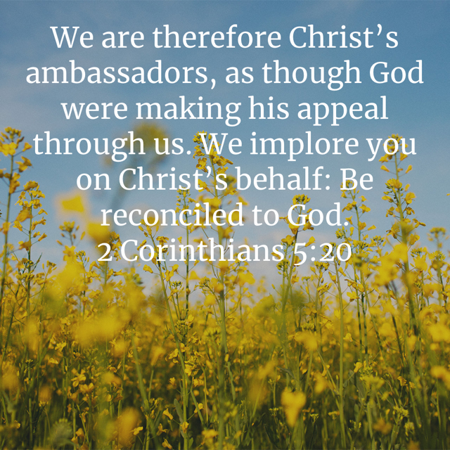 2 Corinthians 5:20