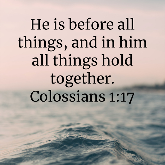 Colossians 1:17
