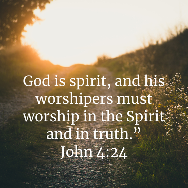 John 4:24