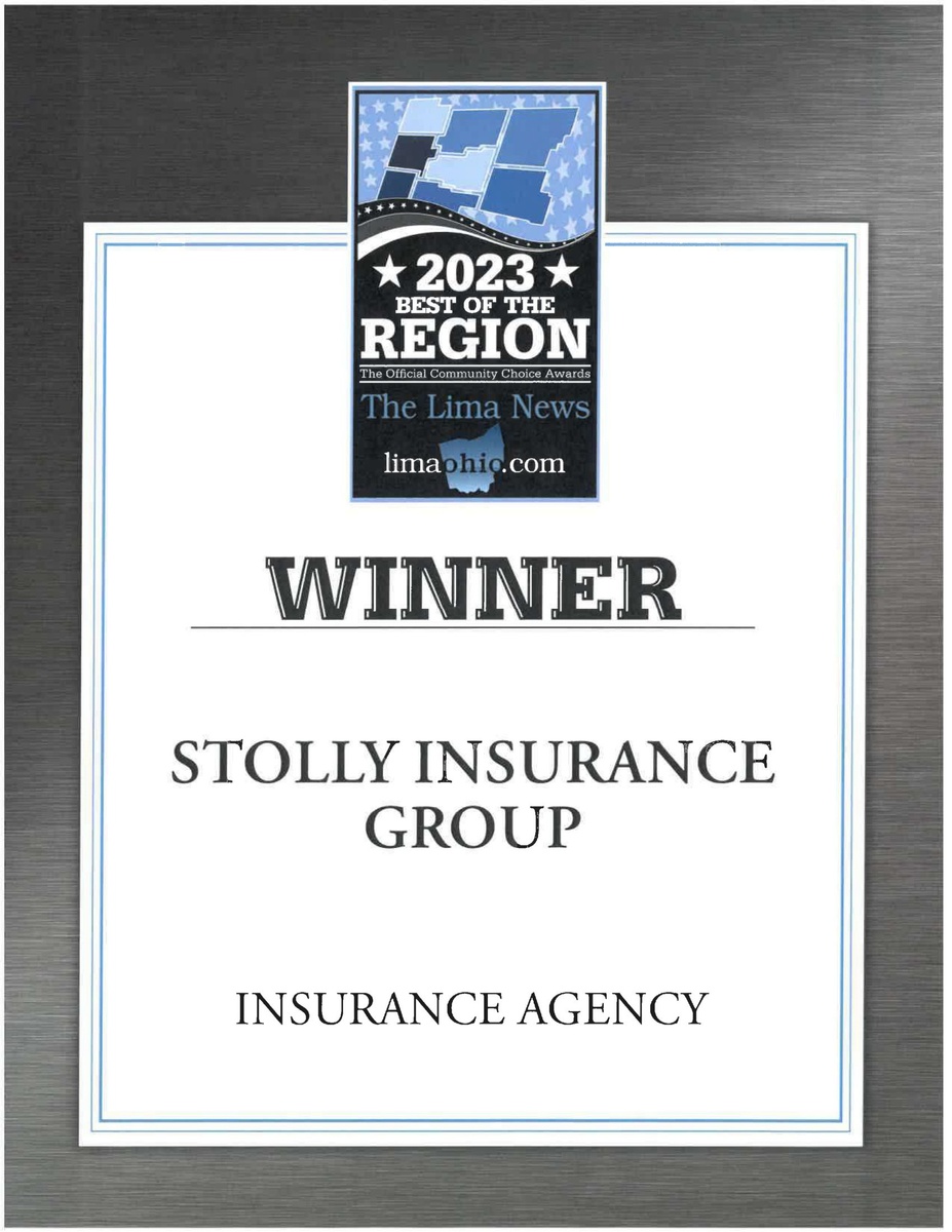Stolly Insurance Named Best in the Region Insurance Agency