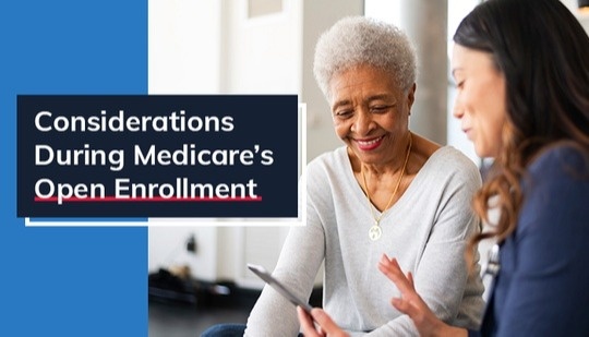 Considerations During Medicare’s Open Enrollment