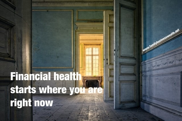 Financial health starts where you are right now