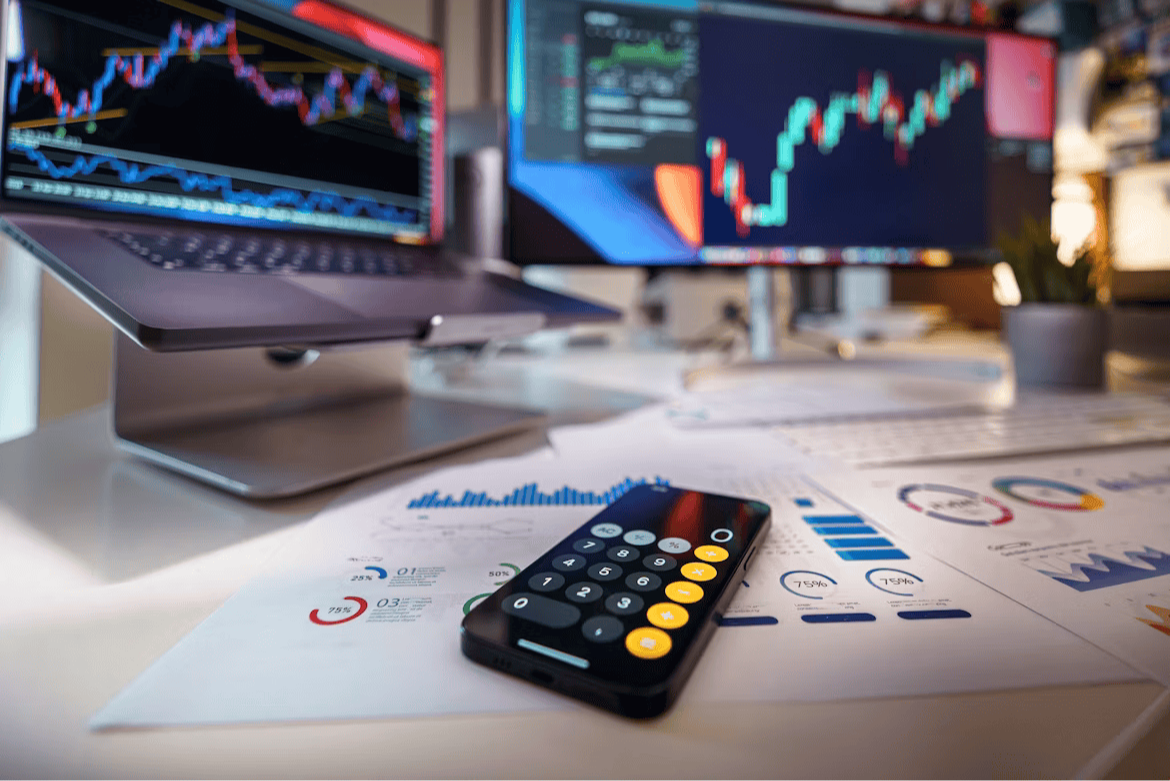 A brokerage account investment portfolio screen representing the SIPC investor protection coverage that applies to Dallas North Texas investors' securities accounts