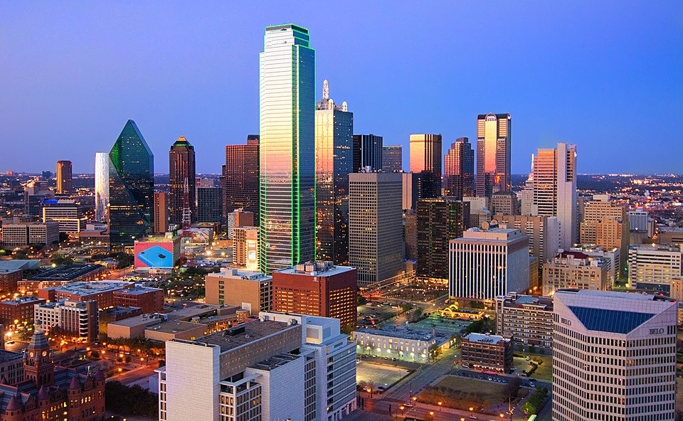 Dallas dowtown, Texas