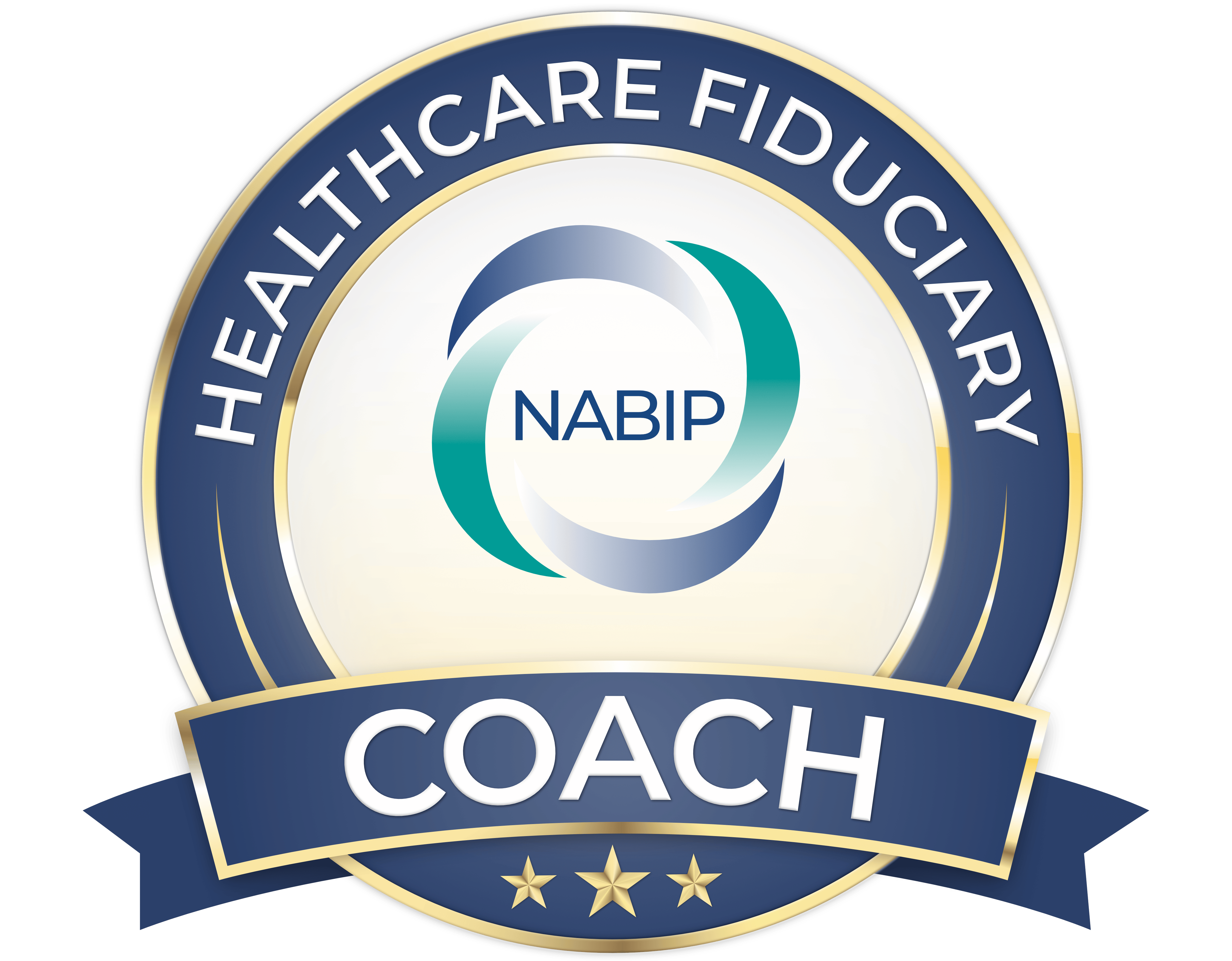 Professional designation badge