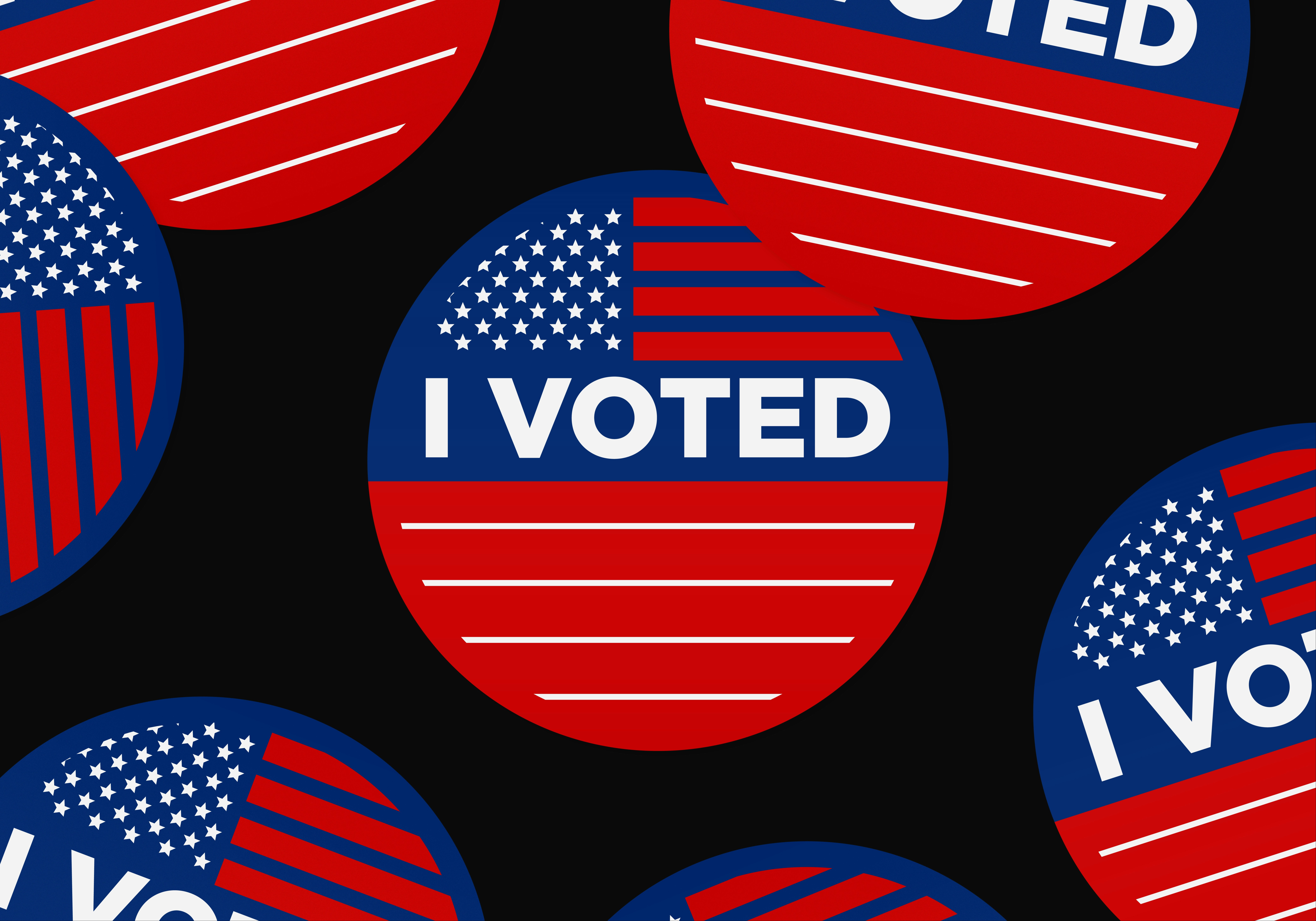 voting stickers