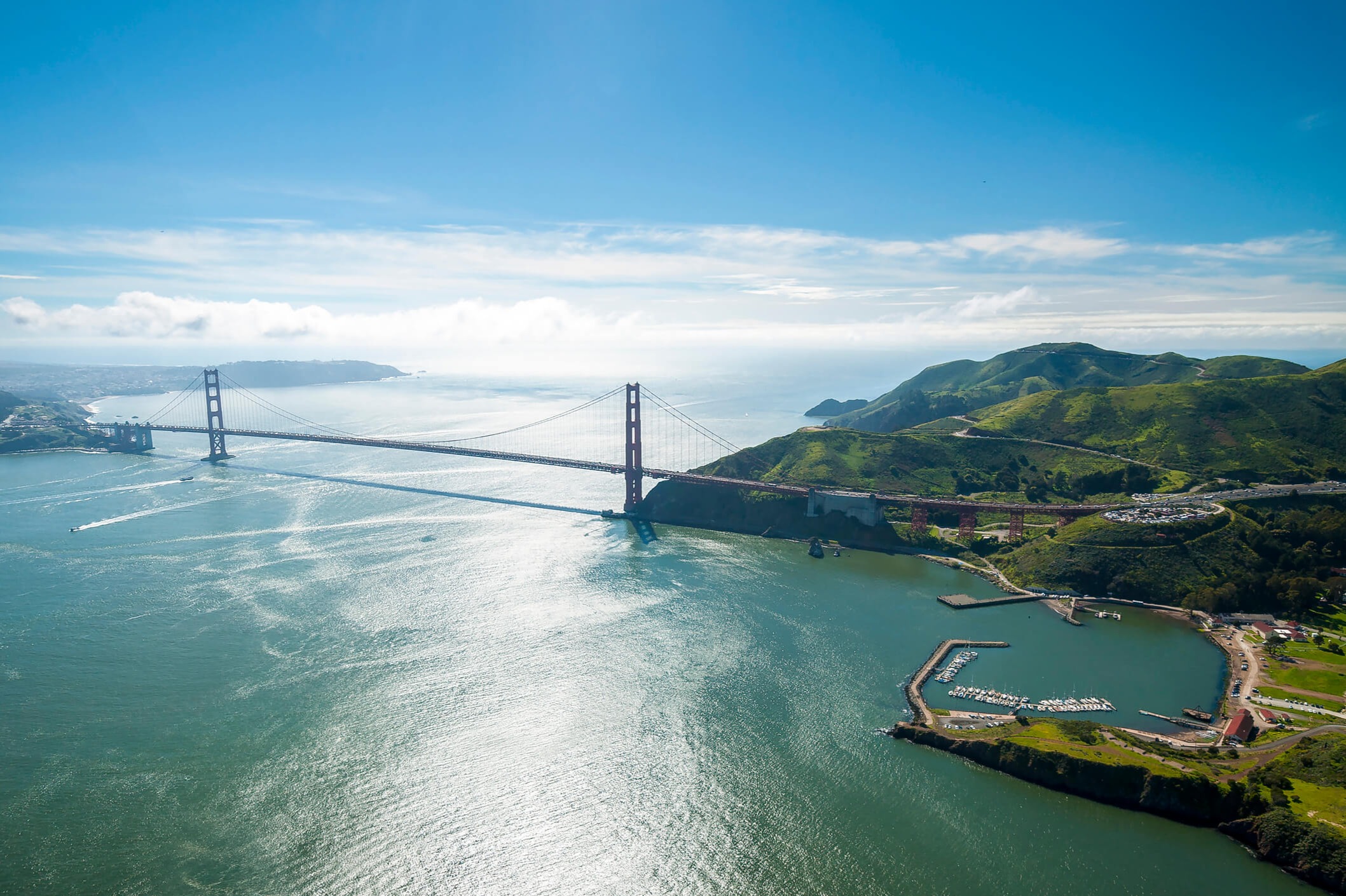 Skyline View of Bay Area