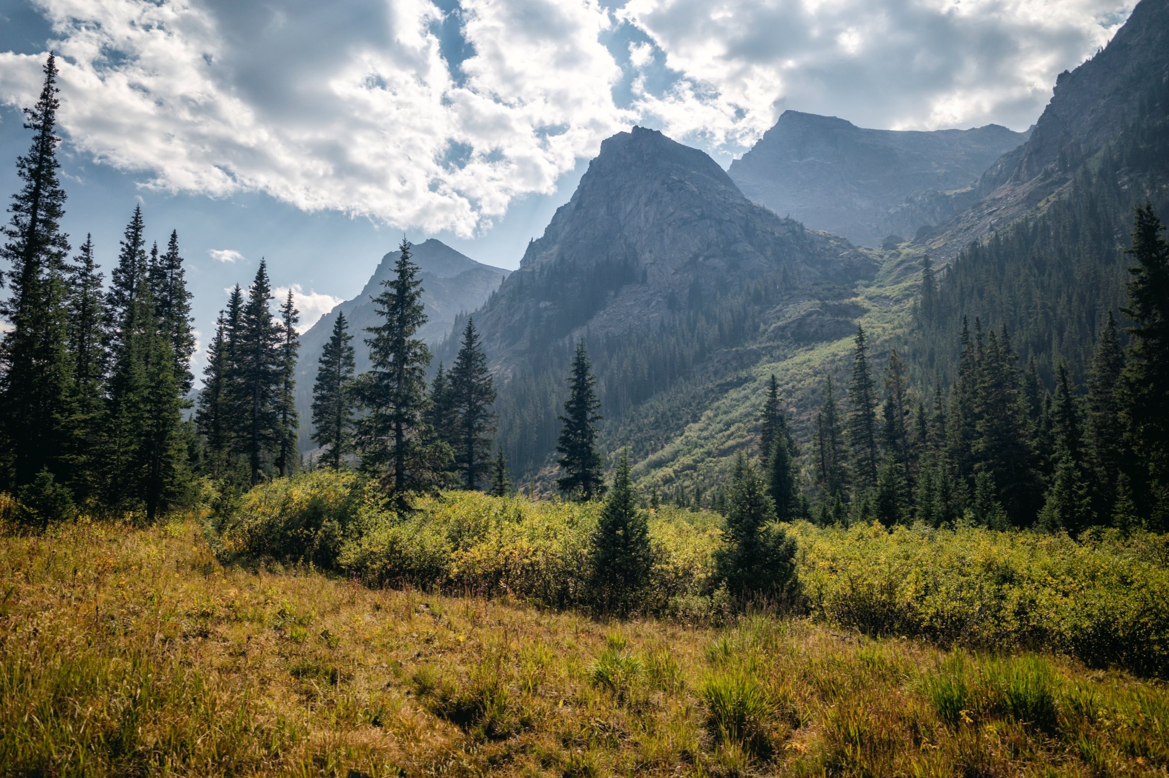 Landscape in the Holy Cross Wilderness, Colorado