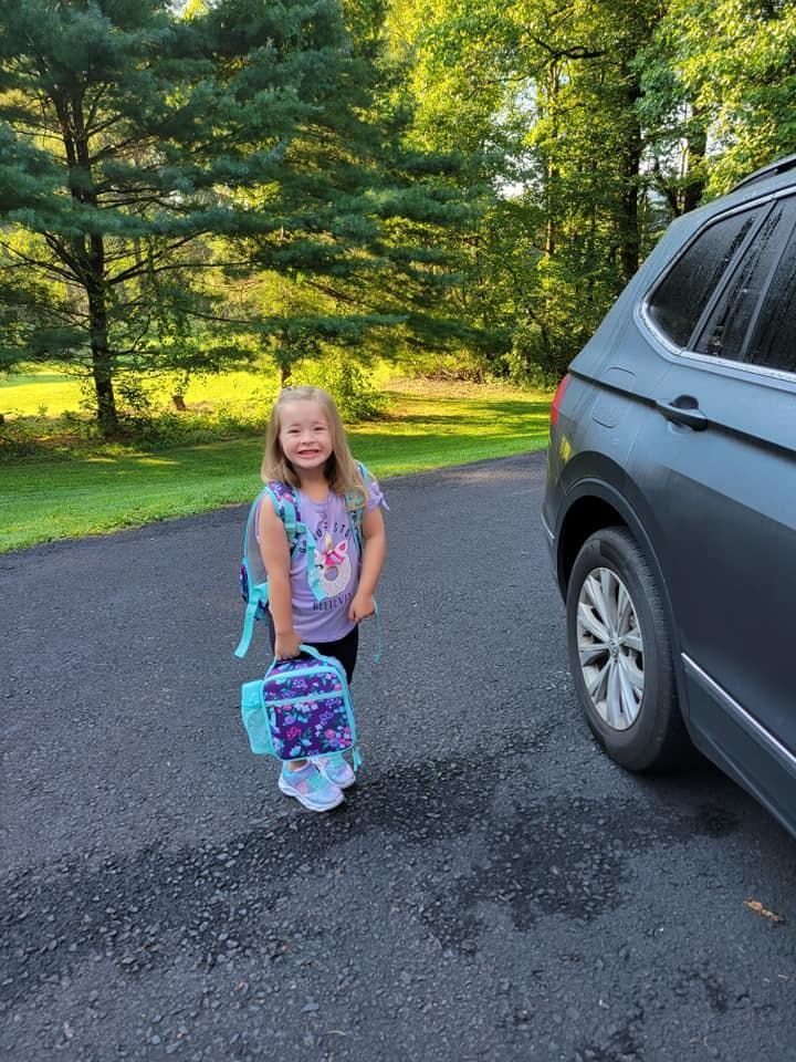 Ellie 1st Day of School