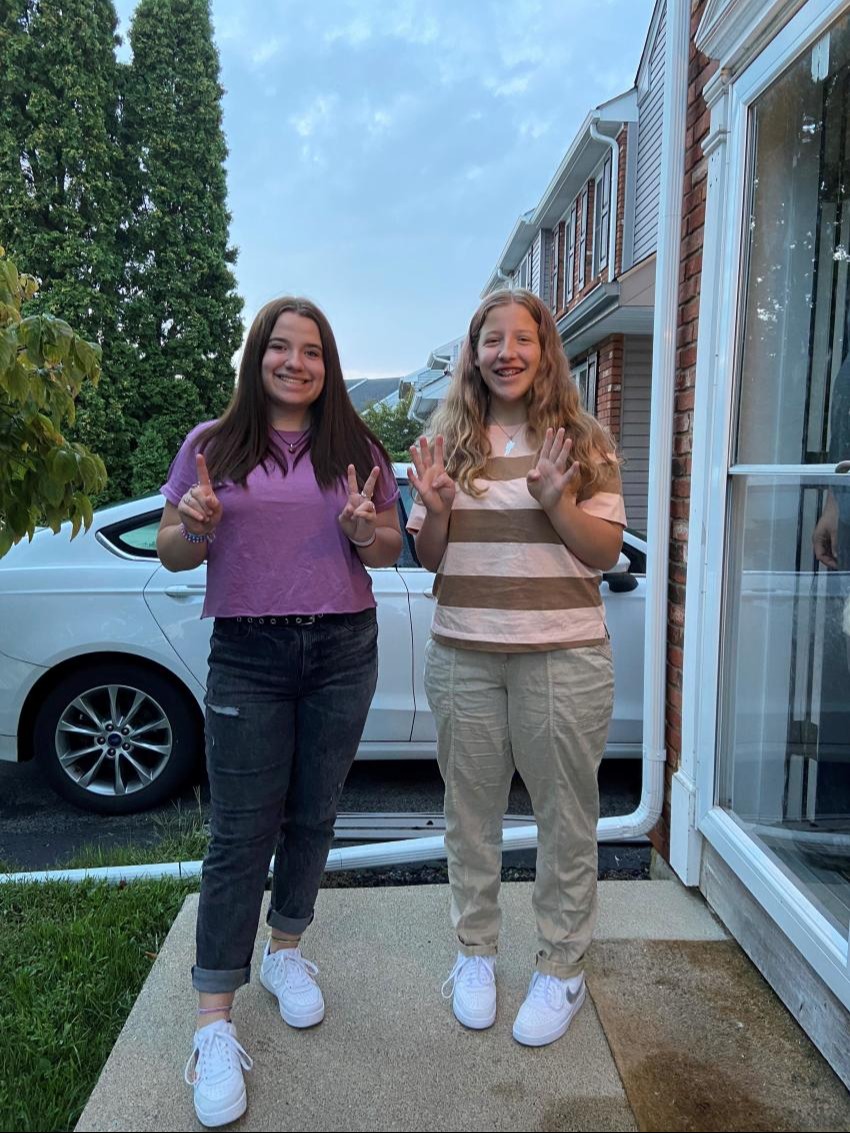Leslee 1st day of school