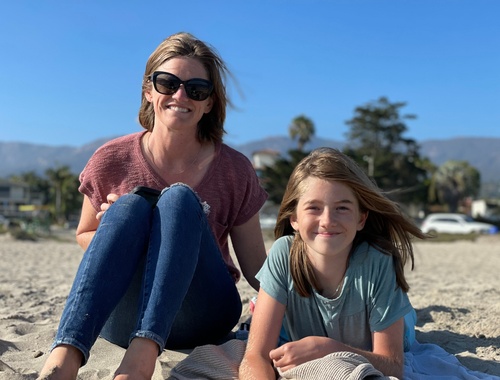 Girl's day at the beach