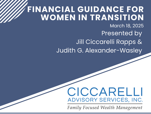 Financial Guidance for Women in Transition