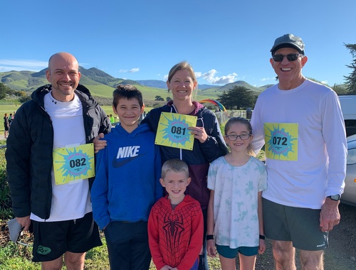 Doing a 5k Run on a Sunny Day