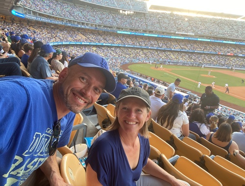 Enjoying One of Many MLB Games