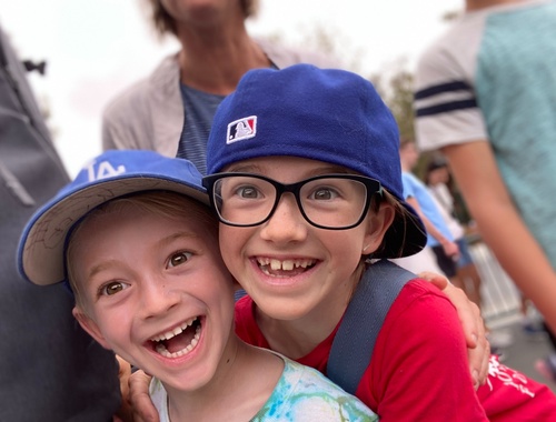 Big sister, little brother