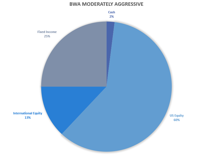 BWA Moderate Aggressive portfolio Balance Wealth Advisors