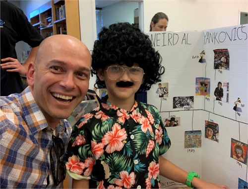 Halloween Costume and Biography Subject in One