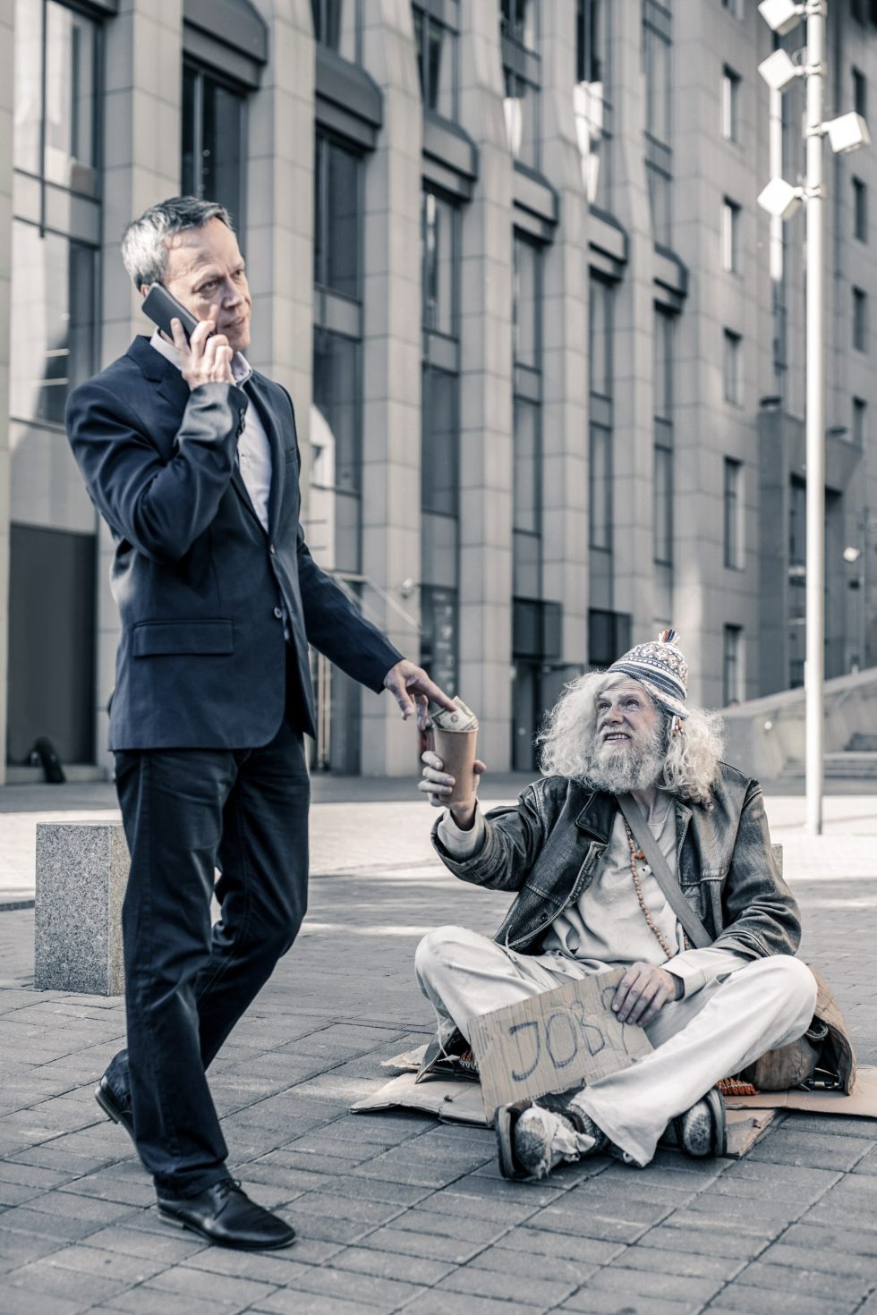 Do The Rich Really Care Less?