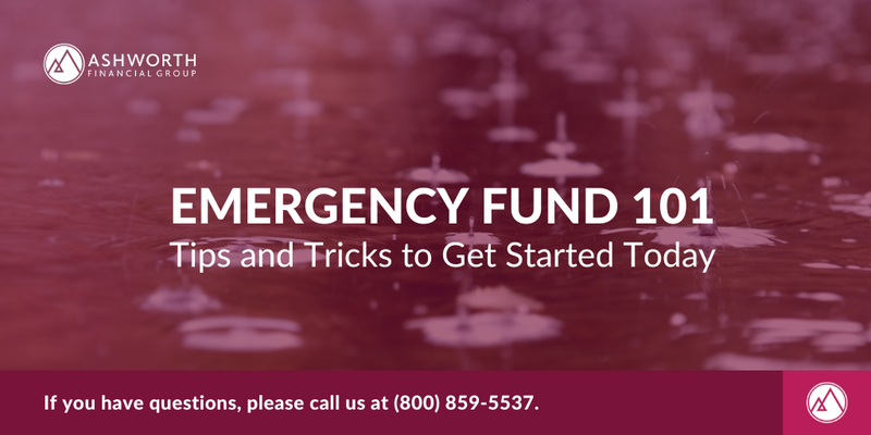 Emergency Fund 101