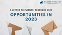 Opportunities in 2023