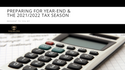 Preparing for Year-End & The 2021/2022 Tax Season
