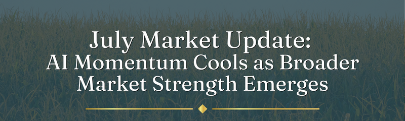 AI Momentum Cools as Broader Market Strength Emerges