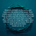 Isaiah 40:29-31
