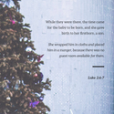 Luke 2:6-7