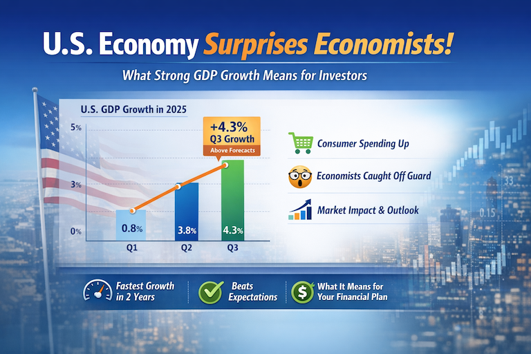 U.S. Economy Surprises Economists — and What It Means for Investors