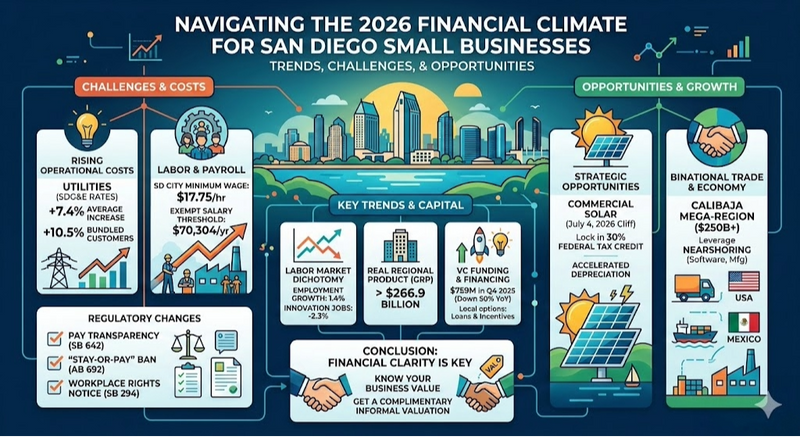 San Diego Small Business Outlook 2026: Navigating the Financial Pivot