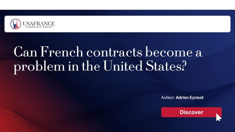 Can French contracts become a problem in the United States?