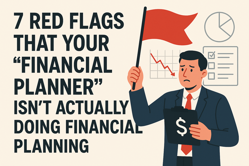 7 Red Flags That Your “Financial Planner” Isn’t Actually Doing Financial Planning