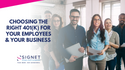 Choosing the Right 401(k) for Your Employees & Your Business