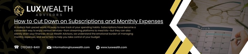 How to Cut Down on Subscriptions and Monthly Expenses