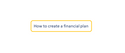 How to create a financial plan