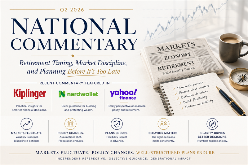 🎙️ National Commentary on Retirement Timing, Market Discipline, and Planning Before It's Too Late |