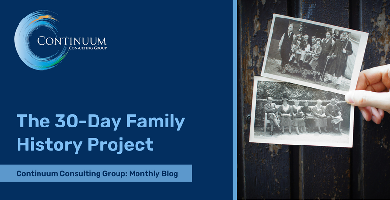 The 30-Day Family History Project