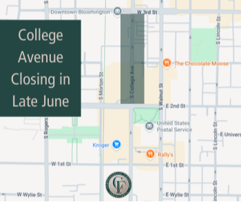 South College Closure - June