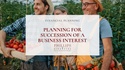Planning for Succession of a Business Interest