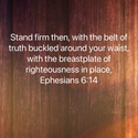 Ephesians 6:14