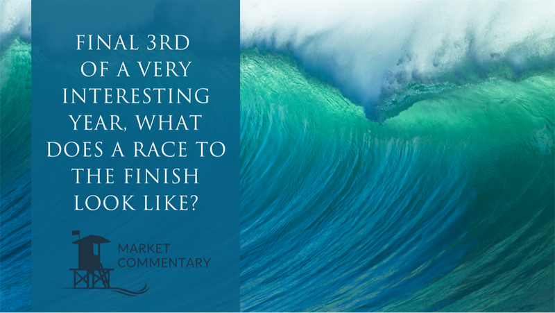 Final 3rd of a Very Interesting Year, What Does a Race to the Finish Look Like?