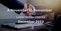 A November to Remember