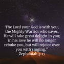 Zephaniah 3:17